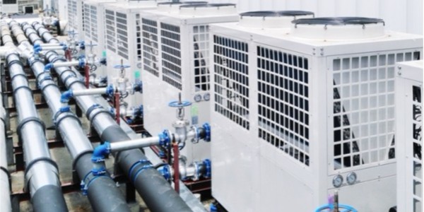 工廠用空氣能熱泵，節能熱水24小時供應