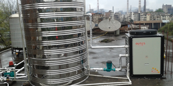 自己設計安裝商用空氣能熱泵熱水安裝，結果你可猜的到？